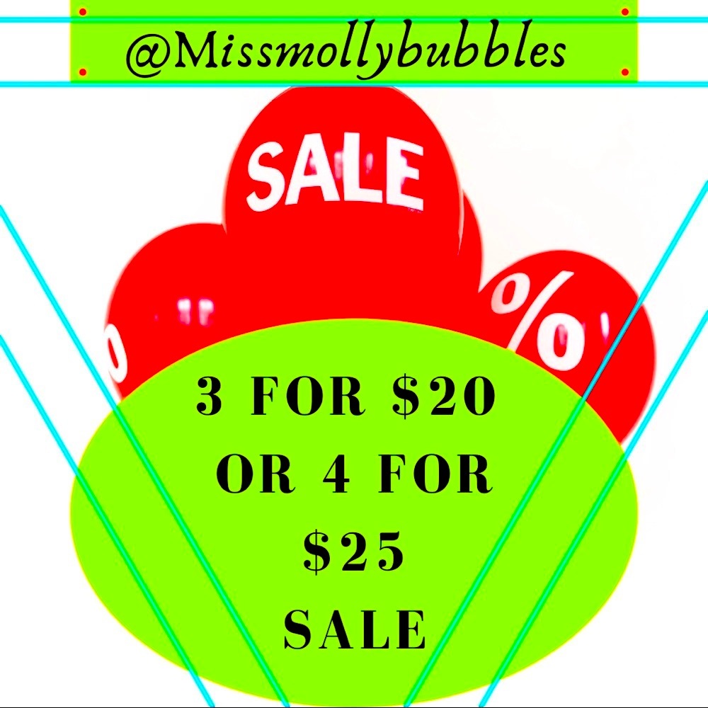 3 for $20 OR 4 for $25 SALE🎈🎈🎈🎈🎈🎈🎈🎈🎈🎈🎈
